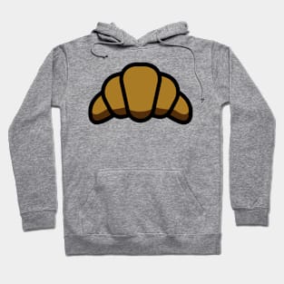 Croissant Bread Cartoon Icon Hoodie